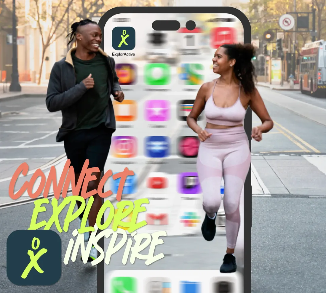 ExplorActive brand and product work