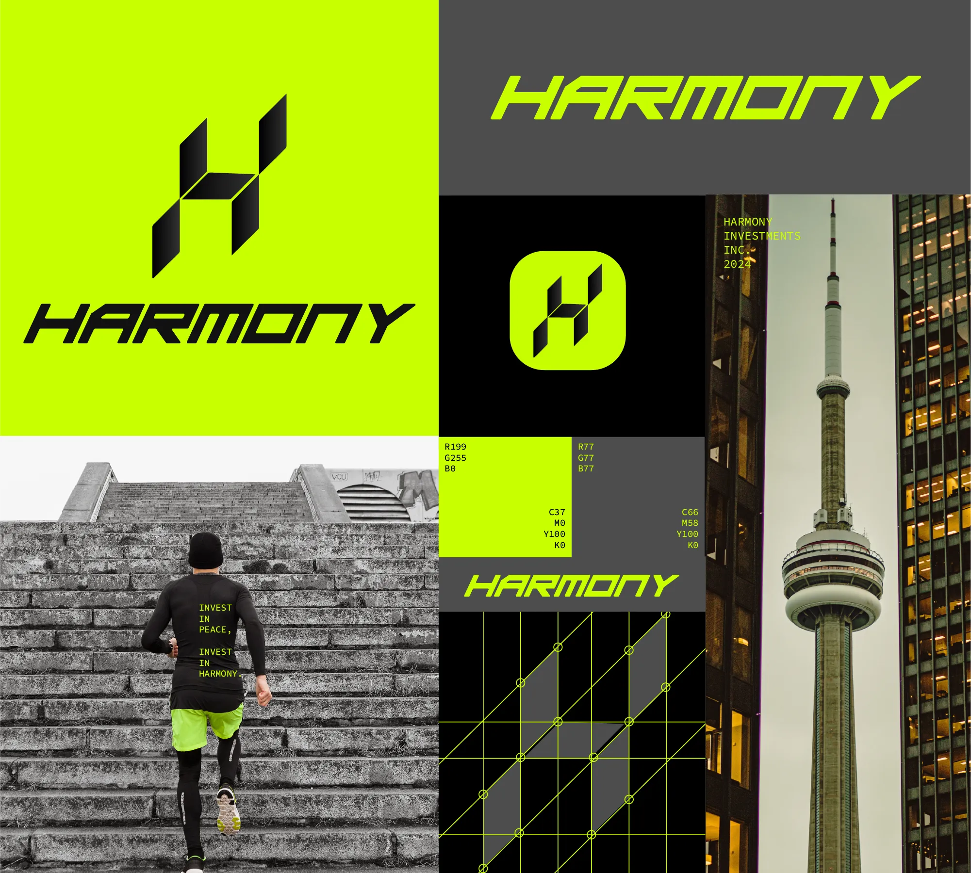 Harmony Investments brand work